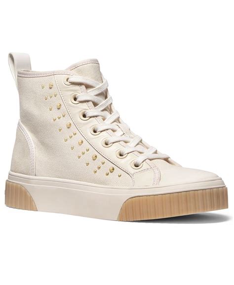 michael michael kors gertie studded high-top sneakers|Gertie Studded Leather Sneaker .